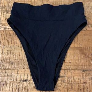 Black Aerie bikini bottom